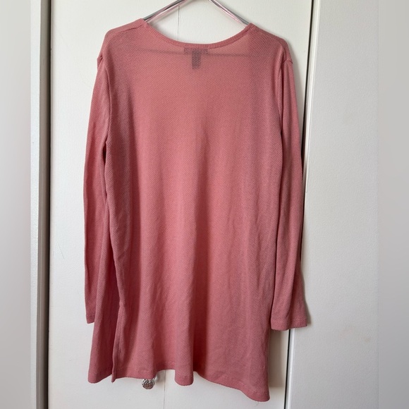 🎉4/30$🎉 SWS Soft Knit Pink Cardigan – Size M ✨ - Picture 3 of 3